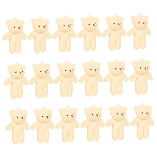 Totority 18Stücke Teiliges Bärenanhänger Entzückende Dekorative Figuren für und Deko Hochzeiten und Feiern Kompakt und Leicht von Totority