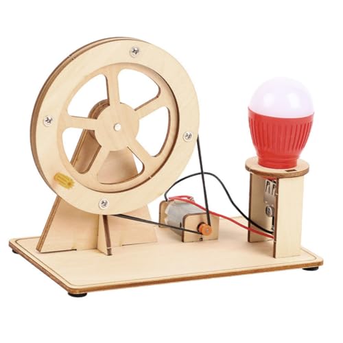 Totority 1Satz Handkurbelgenerator für DIY Stromgenerator Kreativität und Technischer Entwicklung für Experimente im Physikunterricht und Konstruktionsspielzeug von Totority