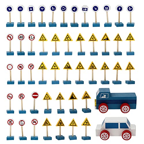 Totority 1Satz Holzspielzeug mit Verkehrsschildern für Kognitive Lernhilfen für Verkehrserziehung Fördert Verständnis von Straßenschildern Sicheres und Kreatives Totority 1Satz Holzspielzeug mit Verkehrsschildern für Kognitive Lernhilfen für Verkehrserziehung Fördert Verständnis von Straßenschildern Sicheres und Kreatives von Totority