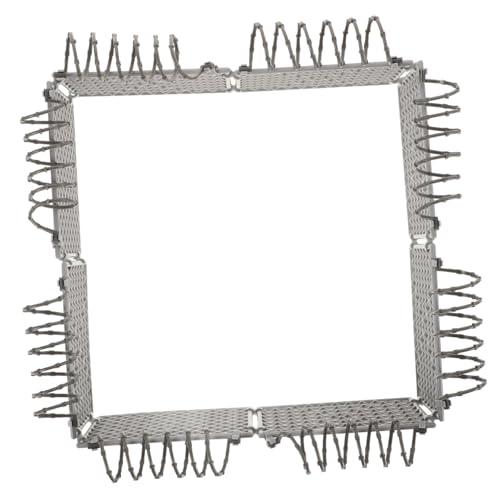 Totority 1Satz Kunststoff Minizaunmodell für DIY Jungen Minizaun Requisite Einfache Installation für Gefängnisumgebungen und Miniaturszenarien Vielseitige Anwendungsmöglichkeiten von Totority