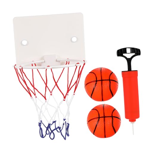 Totority 1Satz Mini Basketballspielzeugset für Wandmontiertes Basketballspielzeug für Innenbereich Backboard Bällen und Pumpe für Drinnen Totority 1Satz Mini Basketballspielzeugset für Wandmontiertes Basketballspielzeug für Innenbereich Backboard Bällen und Pumpe für Drinnen von Totority