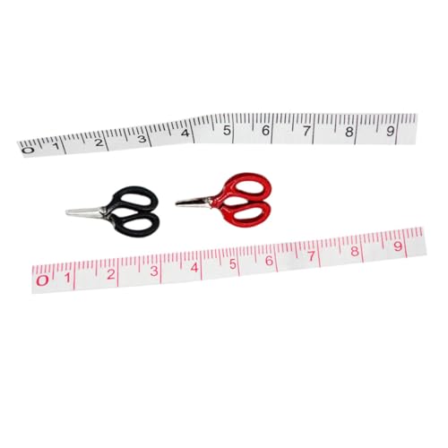 Totority 1Satz Nähzubehör für Puppenhäuser Realistisches Scheren und Maßband Modell für DIY Mini Dekoration für Kreative Totority 1Satz Nähzubehör für Puppenhäuser Realistisches Scheren und Maßband Modell für DIY Mini Dekoration für Kreative von Totority