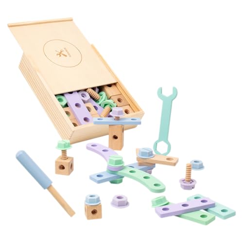 Totority 1Satz Werkzeugkoffer Pädagogisches Lernspielzeug Hand Auge Koordination und Kreativität für Frühe Bildung und Puzzle Lösungen für Jungen Jahren Totority 1Satz Werkzeugkoffer Pädagogisches Lernspielzeug Hand Auge Koordination und Kreativität für Frühe Bildung und Puzzle Lösungen für Jungen Jahren von Totority