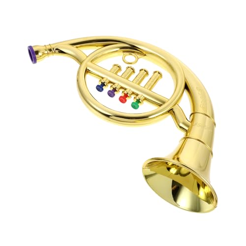 Totority 1Stück Französisches Horn für Simuliertes Musikinstrument Pädagogisches für Jungen Raumdekoration Kreativität Sicheres Design Totority 1Stück Französisches Horn für Simuliertes Musikinstrument Pädagogisches für Jungen Raumdekoration Kreativität Sicheres Design von Totority