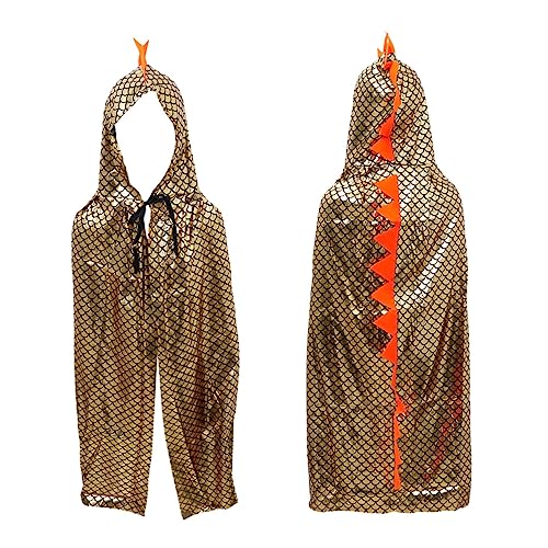 Totority 1Stück Halloween Dinosaurier Umhang für Kostüm für Maskerade aus Hochwertigem Material Bequem und Hautfreundlich Perfektes für Fröhliche Halloween Totority 1Stück Halloween Dinosaurier Umhang für Kostüm für Maskerade aus Hochwertigem Material Bequem und Hautfreundlich Perfektes für Fröhliche Halloween von Totority