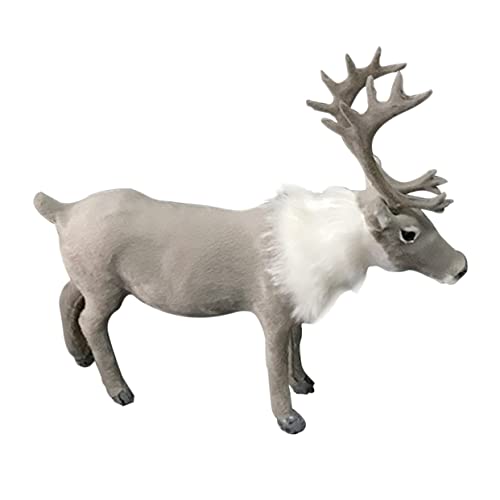 Totority 1Stück Rentier Modell Weihnachtsdeko für Realistische als Lernspielzeug und Dekoration für Weihnachten und Geburtstage Totority 1Stück Rentier Modell Weihnachtsdeko für Realistische als Lernspielzeug und Dekoration für Weihnachten und Geburtstage von Totority
