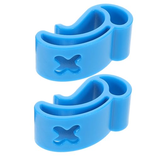Totority 2 Stück Clip Disc Halter Clip Flying Disc Aufbewahrungsclip Für Discs Tragezubehör Tragbarer Flying Disc Clip Outdoor Disc Organizer Sport Disc Haken Disc Zubehör Abs Blau von Totority