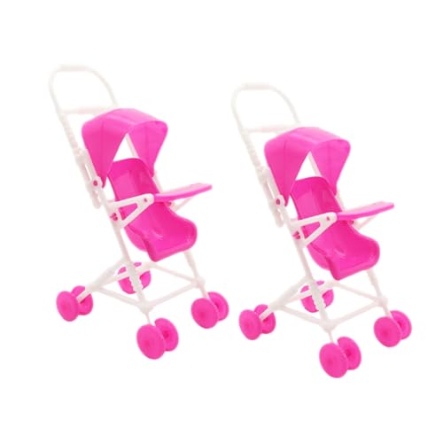 Totority 2 Stück Puppenwagen Teiliges Puppenbuggy Verstellbar und Robust für Fördert Kreativität und Hand Augen Koordination für Geburtstage und Weihnachten Totority 2 Stück Puppenwagen Teiliges Puppenbuggy Verstellbar und Robust für Fördert Kreativität und Hand Augen Koordination für Geburtstage und Weihnachten von Totority