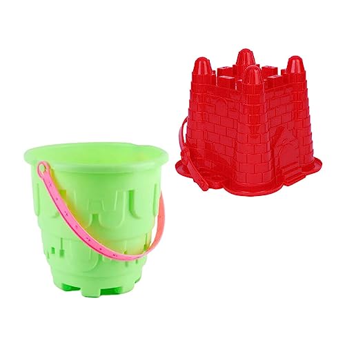 Totority 2 Stück Strandeimer Sandeimer Für Kinder Schablonen Für Kinder Sommerspielzeug Für Kinder Strand-Sandspielzeug Sandburg-Eimer-Formen Sandburg-Bauspielzeug Totority 2 Stück Strandeimer Sandeimer Für Kinder Schablonen Für Kinder Sommerspielzeug Für Kinder Strand-Sandspielzeug Sandburg-Eimer-Formen Sandburg-Bauspielzeug von Totority