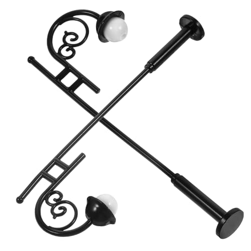 Totority 2 Stück Straßenlaterne Modell DIY Puppenhaus Dekoration Stabile Lampe für Feengarten und Landschaftsdesign Kompakte für Kreative Gestaltung Totority 2 Stück Straßenlaterne Modell DIY Puppenhaus Dekoration Stabile Lampe für Feengarten und Landschaftsdesign Kompakte für Kreative Gestaltung von Totority