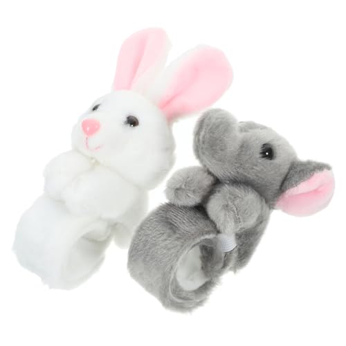 Totority 2 Stück Tier Slap Armbänder Slap Bands für Dschungel Themenparty Einhorn und Elefant Interessantes und Modisches Accessoire Totority 2 Stück Tier Slap Armbänder Slap Bands für Dschungel Themenparty Einhorn und Elefant Interessantes und Modisches Accessoire von Totority