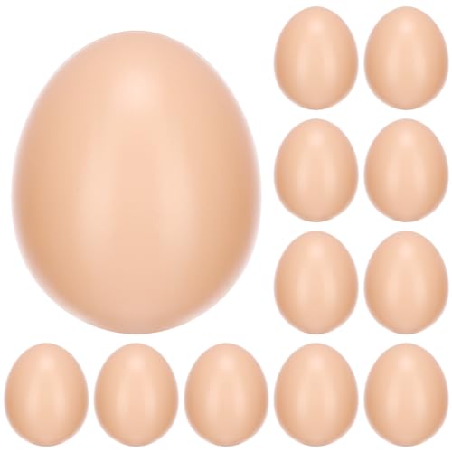 Totority 20 Stück Künstliche Eier aus Kunststoff für DIY Ostern Malen und Basteln für Kreative Projekte Füllmaterial für Osternester Totority 20 Stück Künstliche Eier aus Kunststoff für DIY Ostern Malen und Basteln für Kreative Projekte Füllmaterial für Osternester von Totority