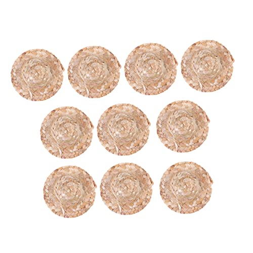 Totority 20 Stück Teiliges Handgefertigte Mini Strohhüte für Puppen Kreative Handgewebte Dekorative Hüte für DIY Projekte und Bastelarbeiten für Puppen und Schulprojekte Totority 20 Stück Teiliges Handgefertigte Mini Strohhüte für Puppen Kreative Handgewebte Dekorative Hüte für DIY Projekte und Bastelarbeiten für Puppen und Schulprojekte von Totority
