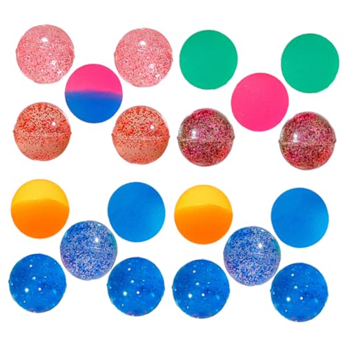 Totority 24 Stück Farbige Hüpfbälle Elastische Spielbälle für Partys und Freizeitaktivitäten Stressabbau für Jungen und Mädchen Totority 24 Stück Farbige Hüpfbälle Elastische Spielbälle für Partys und Freizeitaktivitäten Stressabbau für Jungen und Mädchen von Totority