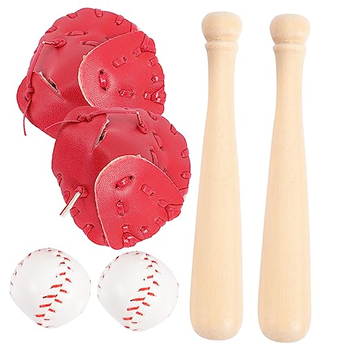 Totority 2Sätze Mini Baseball Set Teiliges Set mit Handschuh für Taschen und Schlüsselanhänger Dekoration Perfektes für Baseball Fans und Sammler Totority 2Sätze Mini Baseball Set Teiliges Set mit Handschuh für Taschen und Schlüsselanhänger Dekoration Perfektes für Baseball Fans und Sammler von Totority