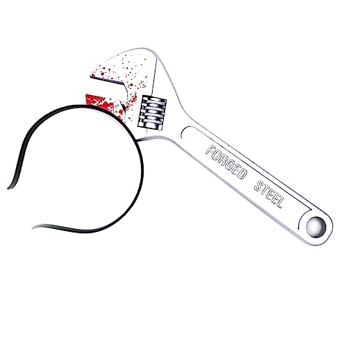 Totority 2Stücke Blutiges Schraubenschlüssel Stirnband für Halloween Kreative Prank Requisiten für Kostümparty Cosplay und Fotorequisiten Langlebiges Design Totority 2Stücke Blutiges Schraubenschlüssel Stirnband für Halloween Kreative Prank Requisiten für Kostümparty Cosplay und Fotorequisiten Langlebiges Design von Totority