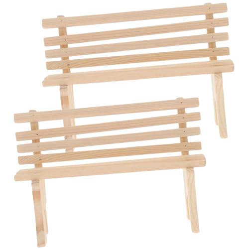 Totority 2Stücke Miniaturmöbelmodell aus Holz für Puppenhaus Dekoration Mikrolandschaftsaccessoires DIY Miniaturgärten und Fotografie für Kreative Einrichtungsideen Totority 2Stücke Miniaturmöbelmodell aus Holz für Puppenhaus Dekoration Mikrolandschaftsaccessoires DIY Miniaturgärten und Fotografie für Kreative Einrichtungsideen von Totority