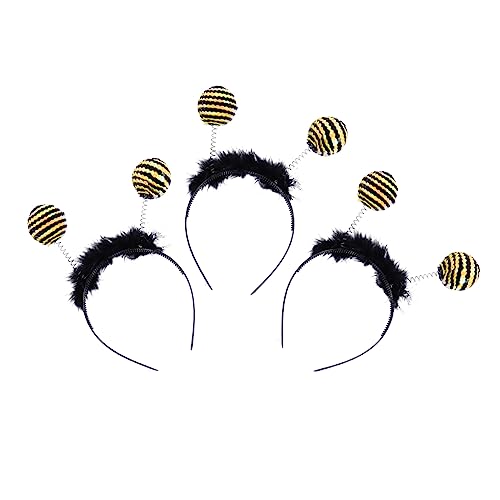Totority 3 Stück Kreatives Bienen Stirnband mit Pailletten Dekoratives Haaraccessoire für Bühnenaufführungen Geburtstagsfeiern und Fotografie Totority 3 Stück Kreatives Bienen Stirnband mit Pailletten Dekoratives Haaraccessoire für Bühnenaufführungen Geburtstagsfeiern und Fotografie von Totority