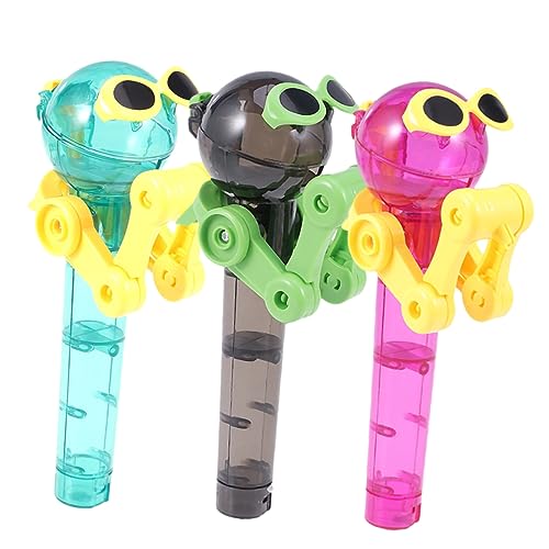 Totority 3 Stück Robot Lollipop Halter Lustiger Lutscher Aufbewahrungsspielzeug für für Geburtstagsfeiern und Kindertag Zufällige Farbe Totority 3 Stück Robot Lollipop Halter Lustiger Lutscher Aufbewahrungsspielzeug für für Geburtstagsfeiern und Kindertag Zufällige Farbe von Totority