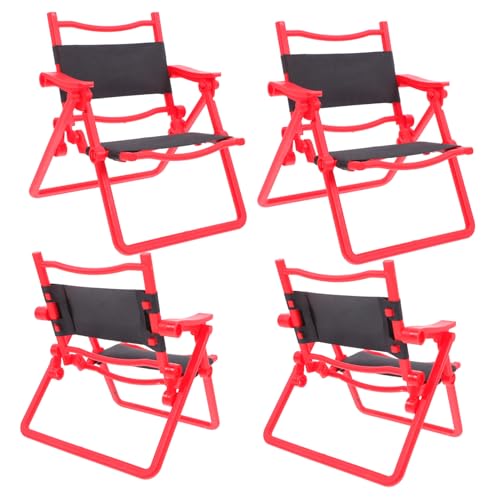 Totority 4 Stück Mini Strandstuhl Faltbare Puppenhausmöbel für Miniaturgärten und Spielsz Szenen Robuste Konstruktion für Langlebigen Spielspaß Realistische Miniaturmöbel für Kreative Totority 4 Stück Mini Strandstuhl Faltbare Puppenhausmöbel für Miniaturgärten und Spielsz Szenen Robuste Konstruktion für Langlebigen Spielspaß Realistische Miniaturmöbel für Kreative von Totority