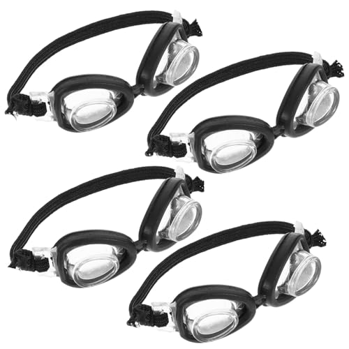 Totority 4 Stück Schwimmbrille für Puppen Teiliges DIY Accessoire Kleine Sonnenbrille für Puppen Kreative Projekte und Fotoshootings und Einfach Totority 4 Stück Schwimmbrille für Puppen Teiliges DIY Accessoire Kleine Sonnenbrille für Puppen Kreative Projekte und Fotoshootings und Einfach von Totority