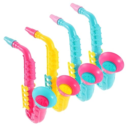 Totority 4Stücke Saxophon für Pädagogisches Blasinstrument mit Buntem Design Leicht und Tragbar für Jungen Totority 4Stücke Saxophon für Pädagogisches Blasinstrument mit Buntem Design Leicht und Tragbar für Jungen von Totority