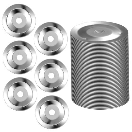 Totority 50Stücke Trommelzubehör Becken Ching Ringe Tamburin Ring mit Jingle Hochwertiges Percussion Instrument für Drum Kits Kompatibel mit Hihats und Rides Totority 50Stücke Trommelzubehör Becken Ching Ringe Tamburin Ring mit Jingle Hochwertiges Percussion Instrument für Drum Kits Kompatibel mit Hihats und Rides von Totority