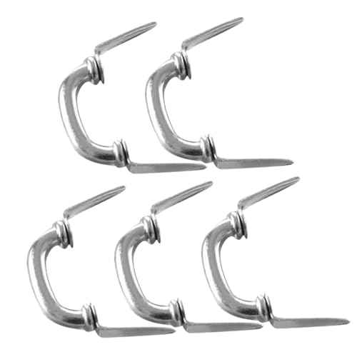 Totority 5Stücke Metallgriffe für Puppenhaus Dekoration Mini Knöpfe für DIY Projekte Robust und Elegant Totority 5Stücke Metallgriffe für Puppenhaus Dekoration Mini Knöpfe für DIY Projekte Robust und Elegant von Totority