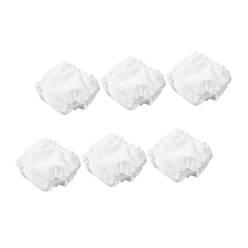 Totority 6 Stck. Puppenunterwäsche Teilig Verstellbare Puppenunterhose aus Hochwertigem Waschbar und Wiederverwendbar für Kleine Puppen und Puppenliebhaber von Totority
