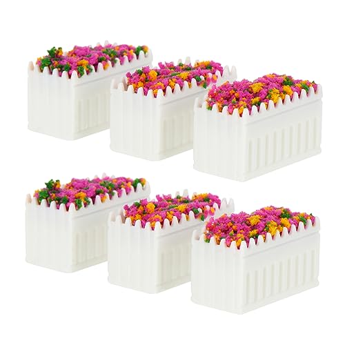 Totority 6 Stück Blumenbeete Teiliges Puppenhaus Pflanzen Dekoration Realistische Mikro Landschaftsornamente für Garten und Zufällige Grünpflanzenfarbe Zufällige Farbe Totority 6 Stück Blumenbeete Teiliges Puppenhaus Pflanzen Dekoration Realistische Mikro Landschaftsornamente für Garten und Zufällige Grünpflanzenfarbe Zufällige Farbe von Totority