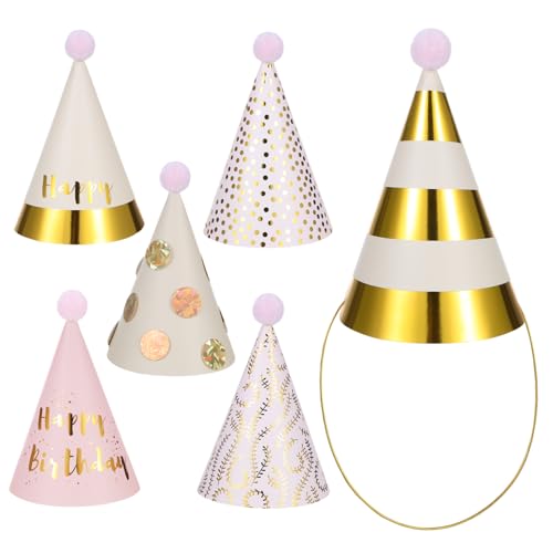 Totority 6 Stück Geburtstagsfeier Plüsch Ball Hüte Lustige Party Accessoires für Erwachsene Dekorative Geburtstagshüte für Unvergessliche Feiern Totority 6 Stück Geburtstagsfeier Plüsch Ball Hüte Lustige Party Accessoires für Erwachsene Dekorative Geburtstagshüte für Unvergessliche Feiern von Totority