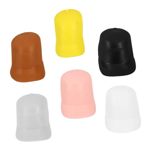 Totority 6 Stück Teiliges Duckbill Hüte Puppenzubehör für Puppen Vielseitige Kleine Hüte für Kreatives und Dekoration Puppenhäuser und Fotosessions Totority 6 Stück Teiliges Duckbill Hüte Puppenzubehör für Puppen Vielseitige Kleine Hüte für Kreatives und Dekoration Puppenhäuser und Fotosessions von Totority