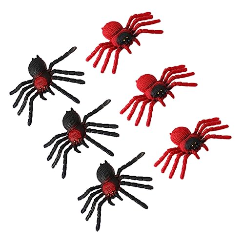 Totority 6Stücke Realistische Halloween Spinnen Gruselige Streichspinnen für Partys Dekoration und Scherze Hochwertige Spinnen Spielzeuge Zufälligen Farben für Unvergessliche Totority 6Stücke Realistische Halloween Spinnen Gruselige Streichspinnen für Partys Dekoration und Scherze Hochwertige Spinnen Spielzeuge Zufälligen Farben für Unvergessliche von Totority