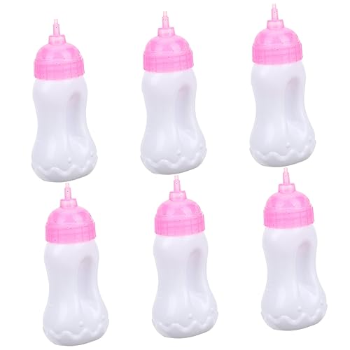 Totority 6Stücke Teiliges Mini Babypuppenflaschen aus Robustem Material für Fördert Kreativität und Rollenspiele Puppenzubehör für Puppenhäuser und Spielzeugküchen Totority 6Stücke Teiliges Mini Babypuppenflaschen aus Robustem Material für Fördert Kreativität und Rollenspiele Puppenzubehör für Puppenhäuser und Spielzeugküchen von Totority