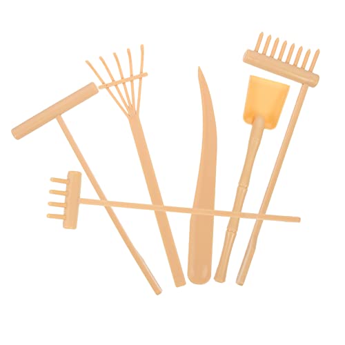 Totority 6Stücke Teiliges Zen Gartenset Sandrechen und Zubehör für Kreative Sandgestaltung Tischzubehör für Zen und Innenhöfe Vielseitig Einsetzbar für Muster Totority 6Stücke Teiliges Zen Gartenset Sandrechen und Zubehör für Kreative Sandgestaltung Tischzubehör für Zen und Innenhöfe Vielseitig Einsetzbar für Muster von Totority