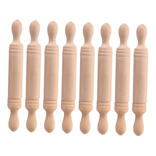 Totority 8Stücke Teiliges Mini Küchenzubehör Winzige Walzstäbe für Puppenhaus für Jungen Perfektes für Kreatives Lernen und Dekoration Kompatibel Totority 8Stücke Teiliges Mini Küchenzubehör Winzige Walzstäbe für Puppenhaus für Jungen Perfektes für Kreatives Lernen und Dekoration Kompatibel von Totority