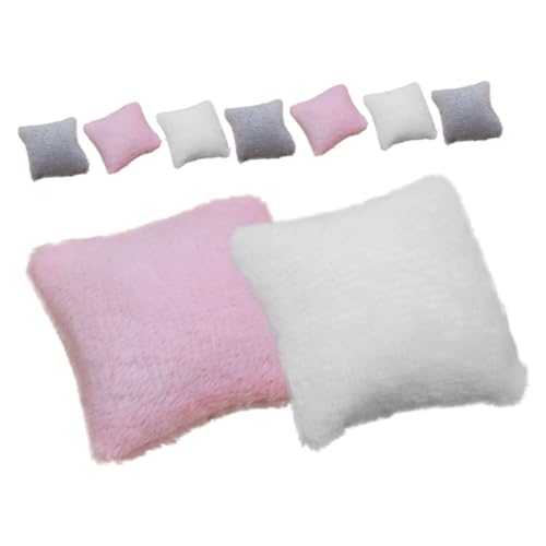 Totority 9 Stück Miniaturmöbel Kissen Teilig aus Plüsch für Puppenhaus Dekoration Niedliche Fake Kissen für Schlafzimmer Szenen Foto Requisiten Haus Deko Beige Totority 9 Stück Miniaturmöbel Kissen Teilig aus Plüsch für Puppenhaus Dekoration Niedliche Fake Kissen für Schlafzimmer Szenen Foto Requisiten Haus Deko Beige von Totority