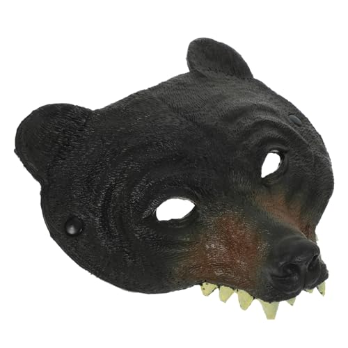 Totority Bärenmaske für Erwachsene Realistische Tiermaske aus PU für Karneval Halloween und Cosplay Events mit Gummiband für Angenehmen Tragekomfort Langlebig und Sicher Totority Bärenmaske für Erwachsene Realistische Tiermaske aus PU für Karneval Halloween und Cosplay Events mit Gummiband für Angenehmen Tragekomfort Langlebig und Sicher von Totority