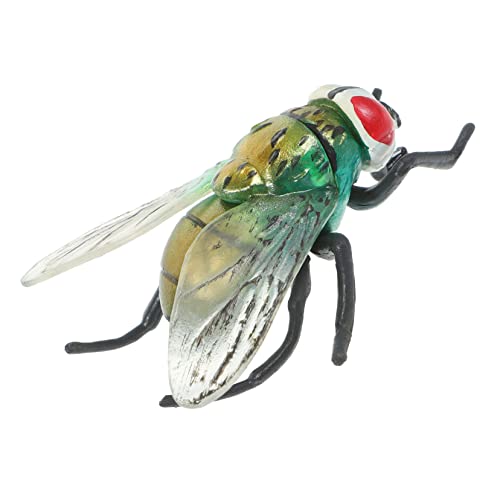 Totority Fake Fliegenmodell aus Kunststoff Realistisches Insektenspielzeug für Halloween Streiche Sicheres und Langlebiges für Partys und Lernspiele von Totority
