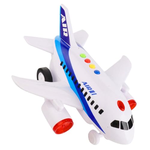 Totority Flugzeugspielzeug Lernspielzeug mit Passagiermodellen und für Kleinkinder für Aktivitäten zum Geburtstag von Totority