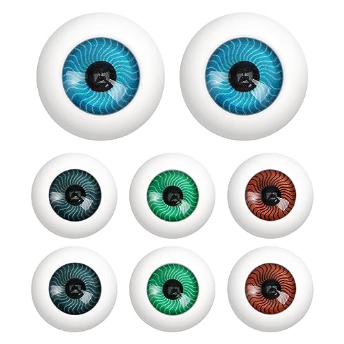 Totority Gruselige Halloween-Augen – 8 Stück Hohle Augapfelmasken Halloween-Horror-Requisiten Hohle Augäpfel Aus Kunststoff Für Party-Basteldekorationen Totority Gruselige Halloween-Augen – 8 Stück Hohle Augapfelmasken Halloween-Horror-Requisiten Hohle Augäpfel Aus Kunststoff Für Party-Basteldekorationen von Totority