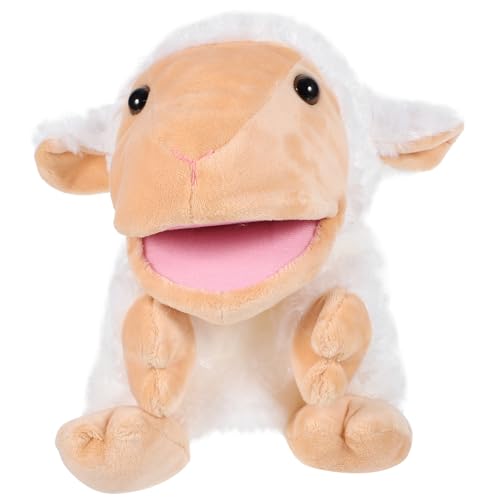Totority Handpuppe Schaf Interaktive Tierhandpuppe aus Weichem für Erwachsene für Geschichtenerzählen Rollenspiele und Kreative Spielmomente Totority Handpuppe Schaf Interaktive Tierhandpuppe aus Weichem für Erwachsene für Geschichtenerzählen Rollenspiele und Kreative Spielmomente von Totority