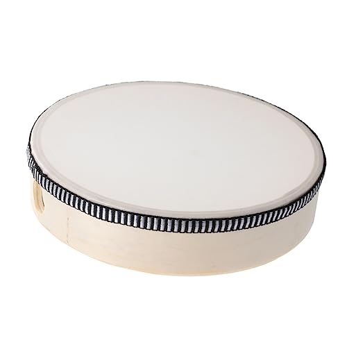 Totority Holz Handtrommel für Natürliche Orff Percussion Tamburin Musikinstrument für Frühkindliche Bildung Fördert Kreativität und Musikalität Mittlere Totority Holz Handtrommel für Natürliche Orff Percussion Tamburin Musikinstrument für Frühkindliche Bildung Fördert Kreativität und Musikalität Mittlere von Totority