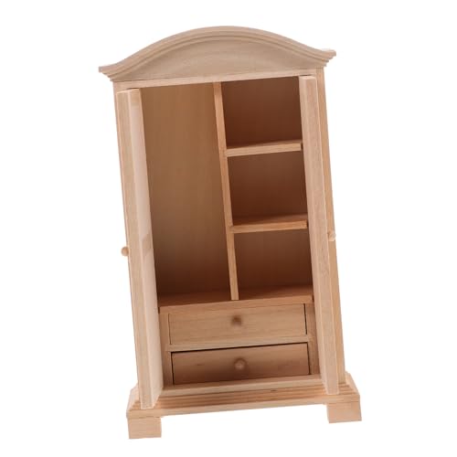 Totority Holz für Puppenhaus Mini Möbel Deko Handgefertigt Naturholzfarbe Mikro Szenen und Puppenmöbel Leicht und Platzsparend Totority Holz für Puppenhaus Mini Möbel Deko Handgefertigt Naturholzfarbe Mikro Szenen und Puppenmöbel Leicht und Platzsparend von Totority