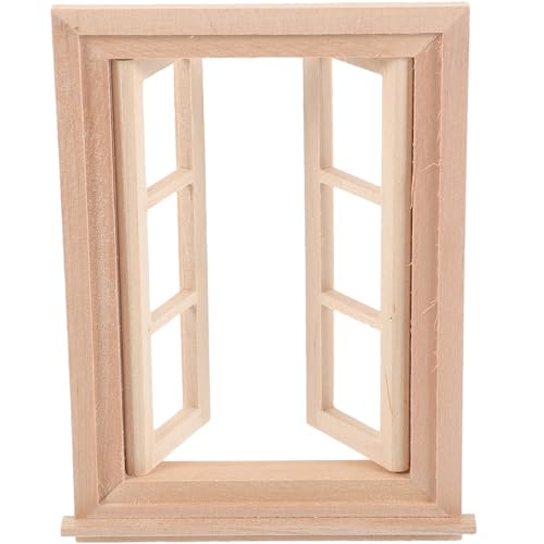Totority Holzfenster Unfertige für Kreative Deko und DIY Mini Landschaftsdekoration Robustes Material für Langlebige Nutzung Totority Holzfenster Unfertige für Kreative Deko und DIY Mini Landschaftsdekoration Robustes Material für Langlebige Nutzung von Totority