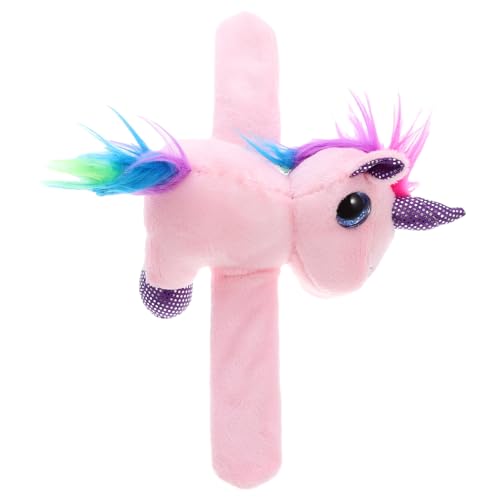 Totority Kuscheliges Plüsch Einhorn Slap Armband für Bezaubernde Tiermotiv Handgelenksverzierung Leicht Anpassbar für Partys und Geburtstagsgeschenke Totority Kuscheliges Plüsch Einhorn Slap Armband für Bezaubernde Tiermotiv Handgelenksverzierung Leicht Anpassbar für Partys und Geburtstagsgeschenke von Totority