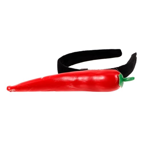 Totority Lustiger Haarreif mit Chili Design für Partys Kreatives Haarschmuck Accessoire für Frauen zum Waschen Des Gesichts für Festliche Anlässe Leicht und Sicher zu Tragen Totority Lustiger Haarreif mit Chili Design für Partys Kreatives Haarschmuck Accessoire für Frauen zum Waschen Des Gesichts für Festliche Anlässe Leicht und Sicher zu Tragen von Totority