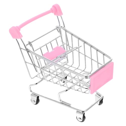 Totority Mini Einkaufswagen für Rosa Simuliertes für Rollenspiele und Kreative Aktivitäten Zubehör für Puppen und Wohnaccessoires Fördert Fantasie und Kognitive Fähigkeiten Totority Mini Einkaufswagen für Rosa Simuliertes für Rollenspiele und Kreative Aktivitäten Zubehör für Puppen und Wohnaccessoires Fördert Fantasie und Kognitive Fähigkeiten von Totority