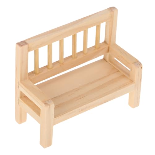 Totority Mini -Stuhl -Ornamente Miniaturen Stühle dekorative Minibank drinnen Mini-Bank-Modell Miniatur-Hausmöbel Miniatur-Bank Modell Bank Puppenhaus-Miniaturbank Miniatur-Sofastuhl Holz Totority Mini -Stuhl -Ornamente Miniaturen Stühle dekorative Minibank drinnen Mini-Bank-Modell Miniatur-Hausmöbel Miniatur-Bank Modell Bank Puppenhaus-Miniaturbank Miniatur-Sofastuhl Holz von Totority