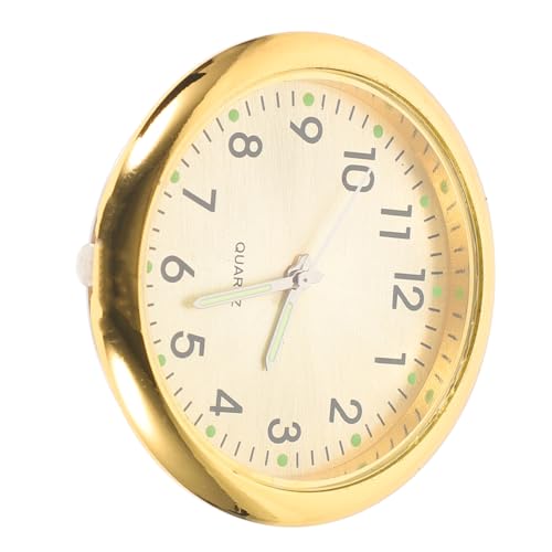 Totority Miniatur Wanduhr für Puppenhaus Runde Dekoration mit Beweglichen Zeigern Realistische Möbel für Miniaturszenen Perfektes Zubehör für DIY und Kreative von Totority